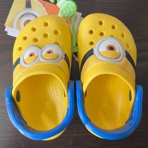 NIB - Limited Edition - TODDLER CROCS - I AM MINIONS CLOG - Size 5c